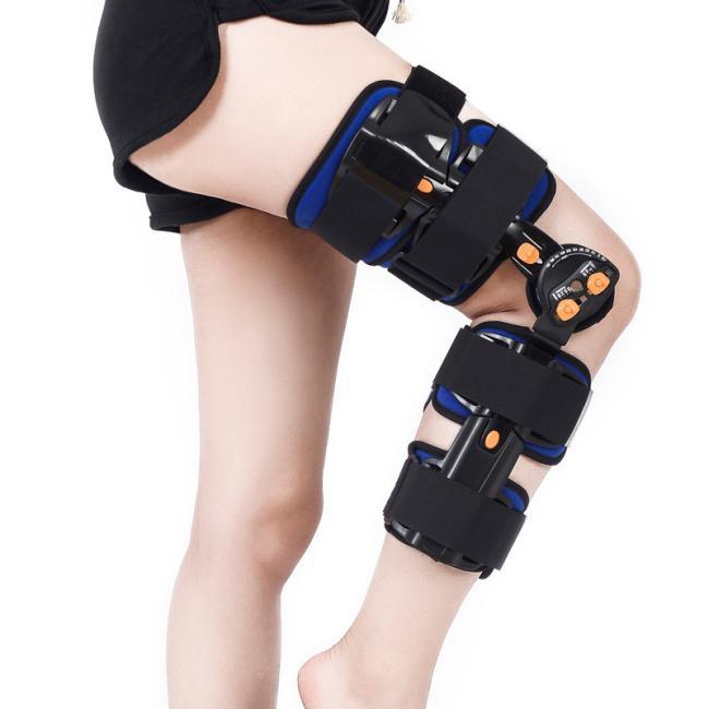 Orthopedic Knee Brace for Postoperative Immobilization