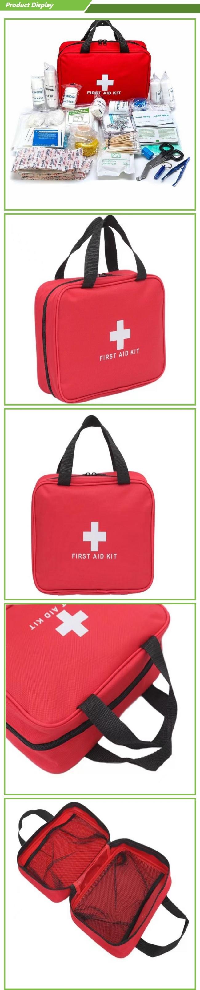 Compact Car Emergency Kit with First Aid Supplies