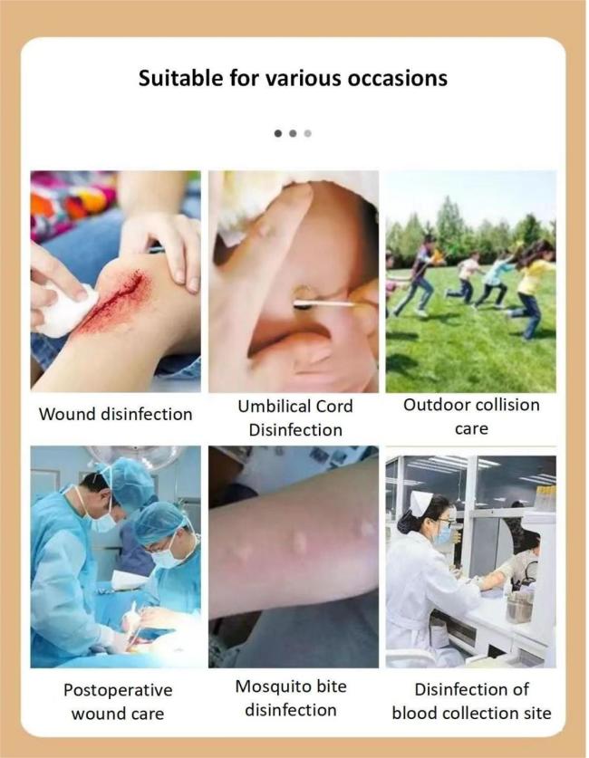 High-Quality Medical Liquid Cotton Swab Stick