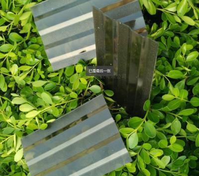 Китай Прозрачный тисненый ПК и гофрированный лист поликарбонатного листового пластика продается