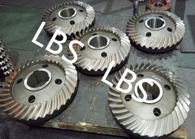 China Double Helical Gear Electric Water Pump Gearbox Parts Spiral Bevel for sale