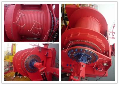 China Marine Boat Hydraulic Groove Winch For Oil Exploration for sale