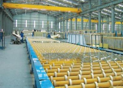 China Construction 180tpd 6mm Float Glass Production Line for sale