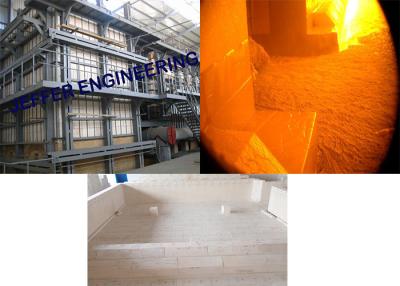 China Melting Capacity 60TPD Industry Melting Furnace Construction Service for sale