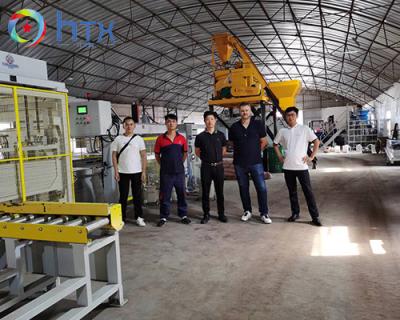 China Multi Function Precast Concrete Wall Making Machine Wet Cast Machinery for sale