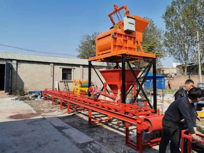 China Cutting T50mm Paving Block Making Machine , Precast Concrete Paver Machine for sale