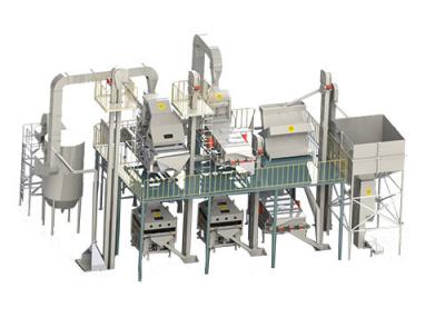 China Sesame Processing Line With Color Sorter for sale