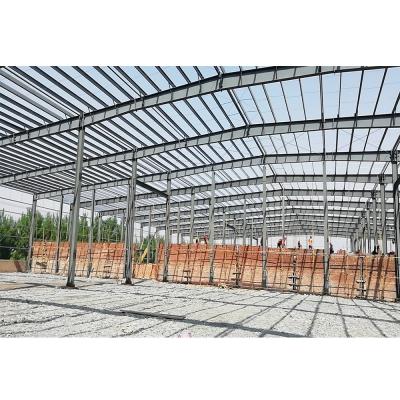 China 100 X 50 Heavy Steel Structure Warehouse Water Proofing for sale