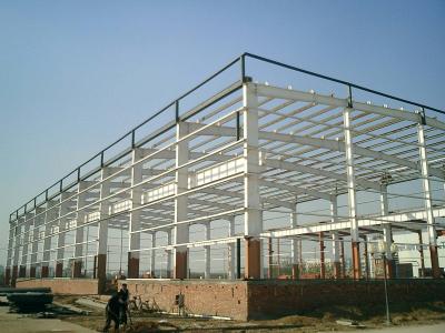 Chine Construction préfabriquée lourde de structure métallique d'entrepôt de 100000 Sqm à vendre