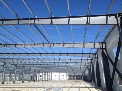 China Sandwich Panel Prefab Workshop Steel Structure With USA Standard Welding for sale
