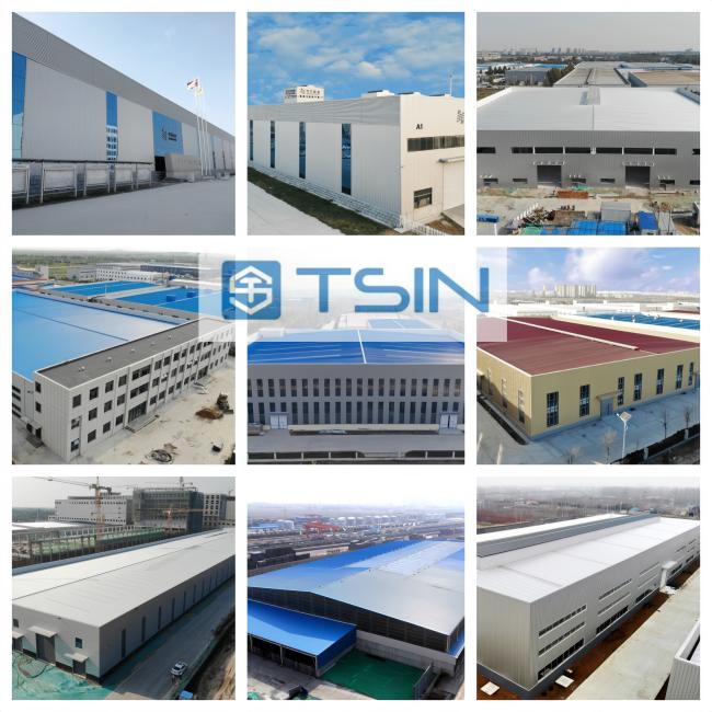 Completed steel workshop facility