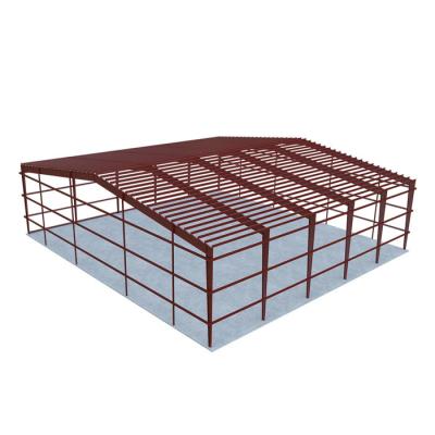 China Low Costs Prefab Workshop Steel Structure Buildings Steel Truss Main Frame for sale