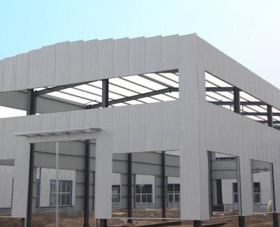 中国 Q235 Q345の前に設計された建築構造の金属のガレージの建物ASTMの標準 販売のため