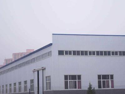 China Double Storey Warehouse 40ft Prefabricated Steel Structures for sale