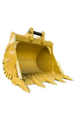 China Excavator Rock Bucket for Effective Handling of Dense Gravels and Rock Surfaces for sale