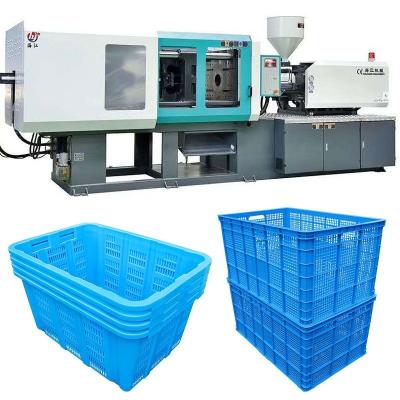 China Plastic Fruit Box Production Injection Molding Making Machine With Servo Motor for sale