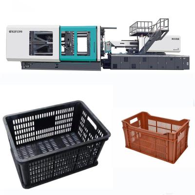 China 400ton Injection Molding Making Machine For PE Plastic Crate Basket Box for sale