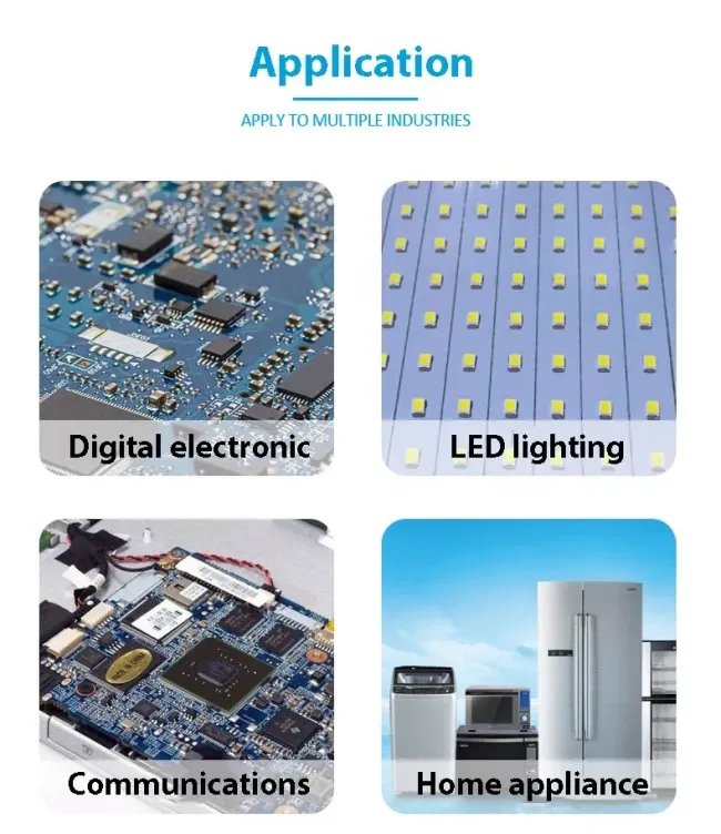 Automatic soldering robot precision components