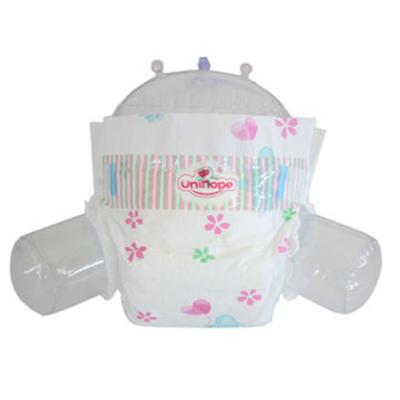 China Printed PE Clothlike Diapers Disposable Newborn Diapers Customized Baby Diapers for sale