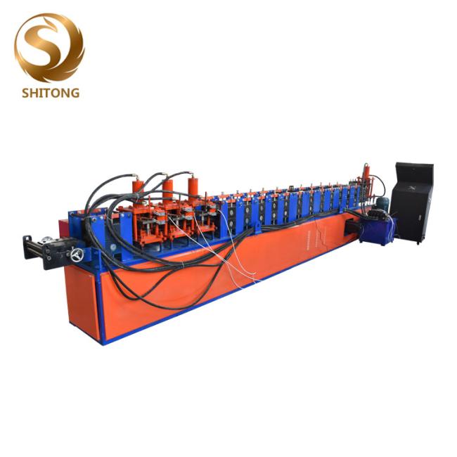 c purlin construction steel flying saw cold roll forming machine