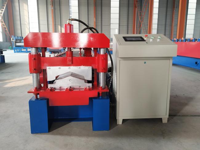 ridge cap colored steel plate aluminium sheet roll forming machine