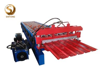 China IBR Roofing Sheet Making Line With Automatic PLC Control System for sale