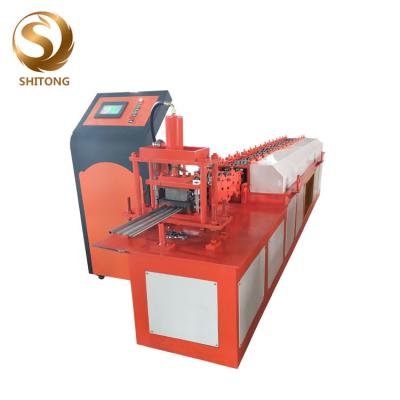 China china automatic color steel roller shutter door roll forming machine for sale