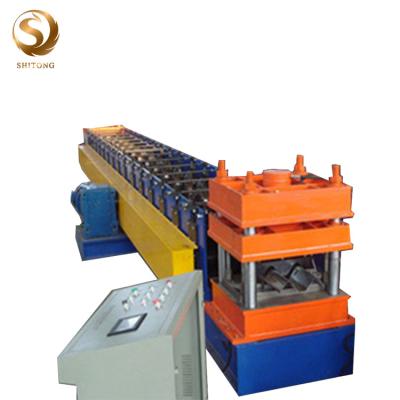 China the best quality highway guardrail crash barrier roll forming machine for sale