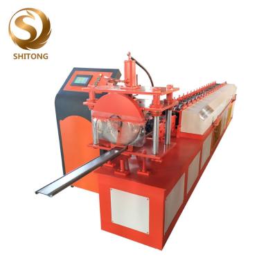 China fully automatic galvanized iron rolling garage shutter door steel  production line for sale