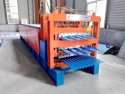 China three layer roof panel roll forming machine manufacture from China for sale