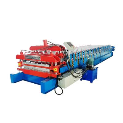 China Double deck roofing sheet making machine customized according to the needs of customers for sale