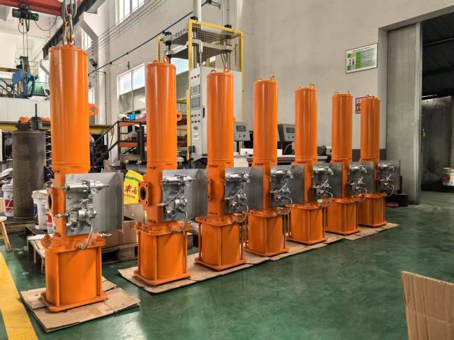 Big Output Torque Scotch Yoke Pneumatic Actuator - Installation View