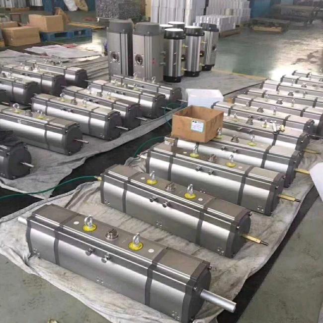 Additional product image showing pneumatic actuator features