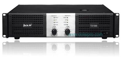 China High Power Double Channel 3U 1300-1600W at  Power Amplifier TD series for sale
