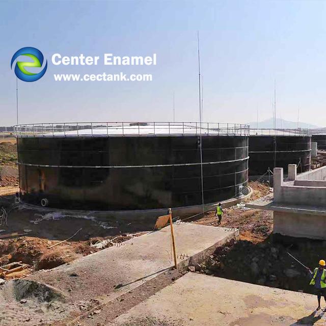 Aluminum Alloy Trough Deck Roof liquid storage tanks for chemical Storage