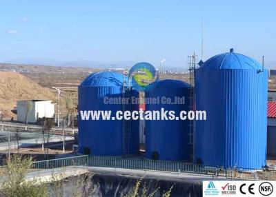 China Enamel coating steel industrial water tanks , porcelain enamel paint for sale