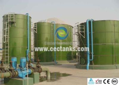 China Porcelain Enamel Paint Anaerobic Digester Tank For Renewable Energy Process for sale