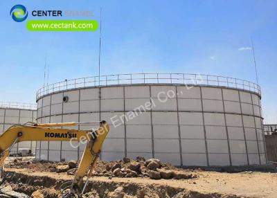 China Epoxy Coated Steel Treated Water Tanks 0.40mm Double Coating for sale