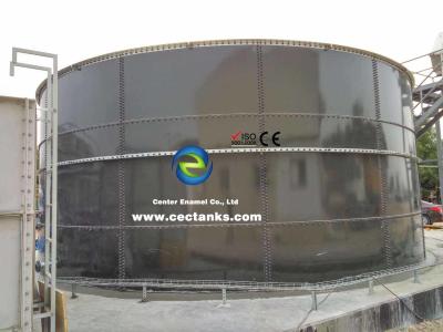 China 30000 Gallon Bolted Glass - Fused - To - Steel Tanks For Waste Water Storage for sale