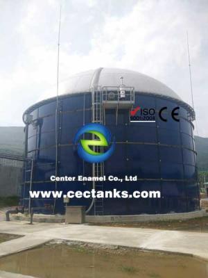 China BSCI Waste Water Storage Tanks , Bolted Glass Fused To Steel Wastewater Treatment Tank for sale