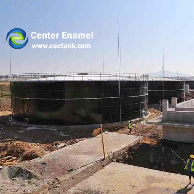 China Los tanques de almacenamiento líquidos del tejado de la cubierta del canal de la aleación de aluminio para el almacenamiento químico en venta