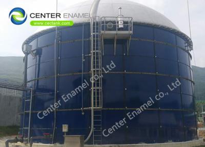 China 200000 Gallon Glass Lined Steel Liquid Storage Tanks For Water Storage for sale