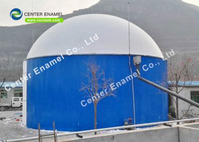 中国 20000m3ガラスによって並べられる鋼鉄嫌気性タンク排水処理AWWA D103-09 OSHAの標準 販売のため