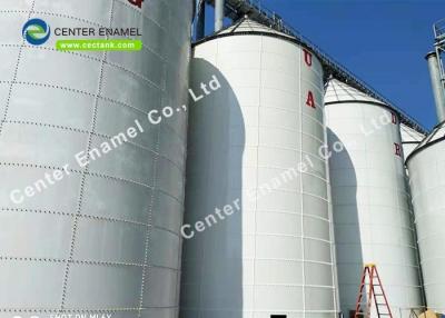 China Bolted Steel Aerobic Digestion Tanks With Aluminum Alloy Trough Deck Roofs for sale