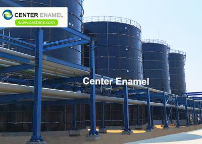 中国 石油およびガスの排水処理のためのボルトで固定された鋼鉄液体の貯蔵タンク 販売のため