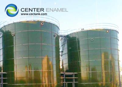 China 0.25mm Coating Biogas Plant Project Anaerobic Digester System for sale