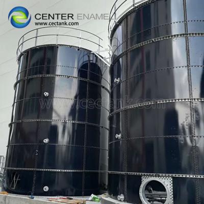 China Bulk Silos Storage Tanks Glass Fused To Steel Material for sale