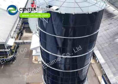 China Double Coating 3450N/Cm Glass Fused Steel Tanks for sale