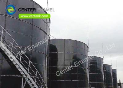 China Anti Corrosion Glass Lined Steel Wastewater Holding Tank With 30 Years Life Span for sale