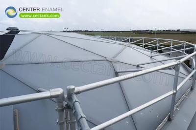 China Center Enamel design, manufacture and installation of aluminum dome roofs for the petroleum industry for sale